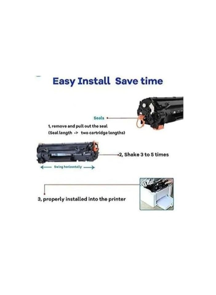 Terabyte 106A Compatible Toner Cartridge W1106A for Laser 107 MFP135 MFP137 - Image 3