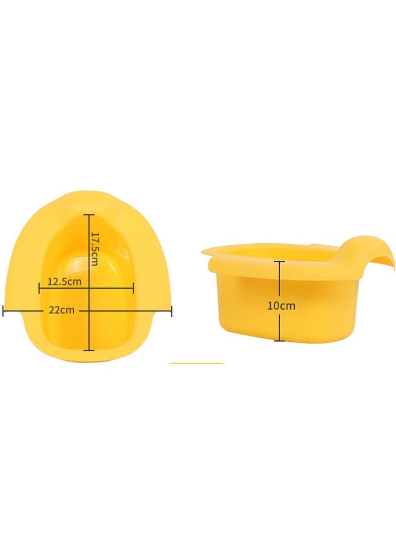 Furtey Cartoon Dinosaur Potty Training Toilet Chair for Baby from 1 year old Children Training Toilet Seat with Lid Toddler Urinal Blue  - Image 5