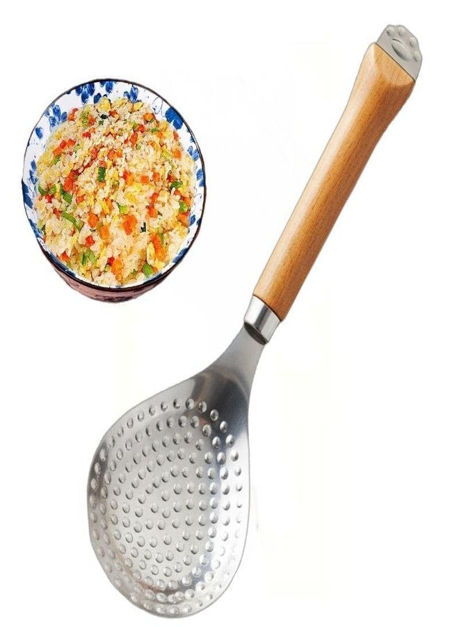 Megika 1Pcs, Non-Stick Rice Paddle Spoon for Sushi & Sticky Rice | Premium Kitchen Utensil with Ergonomic Grip | Durable, Easy-to-Clean Tableware Accessory | Perfect for Restaurants & Home Cooking. - Image 1