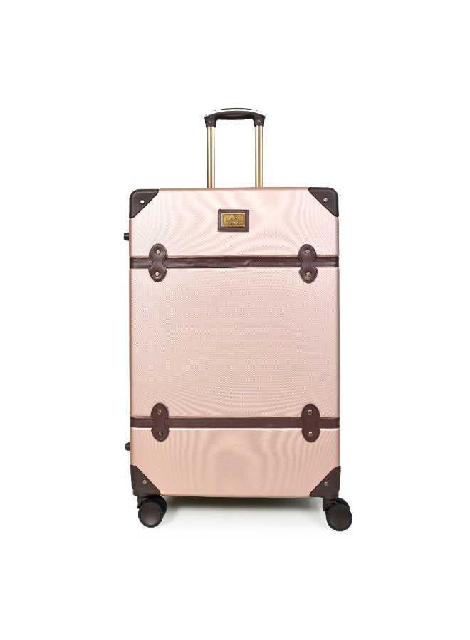 مورانو حقائب سفر كلاسيكية مورانو 4 قطع بعجلات دوارة وقفل أمان مقاسات : 28''-24''-20''-14 أنش لون (روز قولد) - Image 5