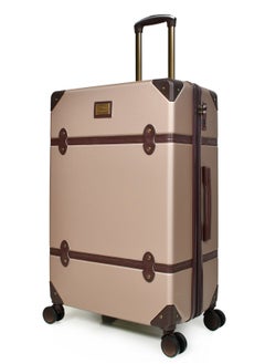 MORANO Classic Morano Travel Bags 4-Pieces with Rotating Wheels and a Safety Lock Sizes : 28''-24''-20''-14 Inch Color (Bronze)  - Image 3