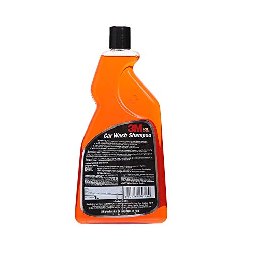 3M Combo of Car Shampoo (1 L) and Liquid Wax | Remove Dirt with High Foam Shampoo | Restore Gloss with car Liquid Wax - Image 3