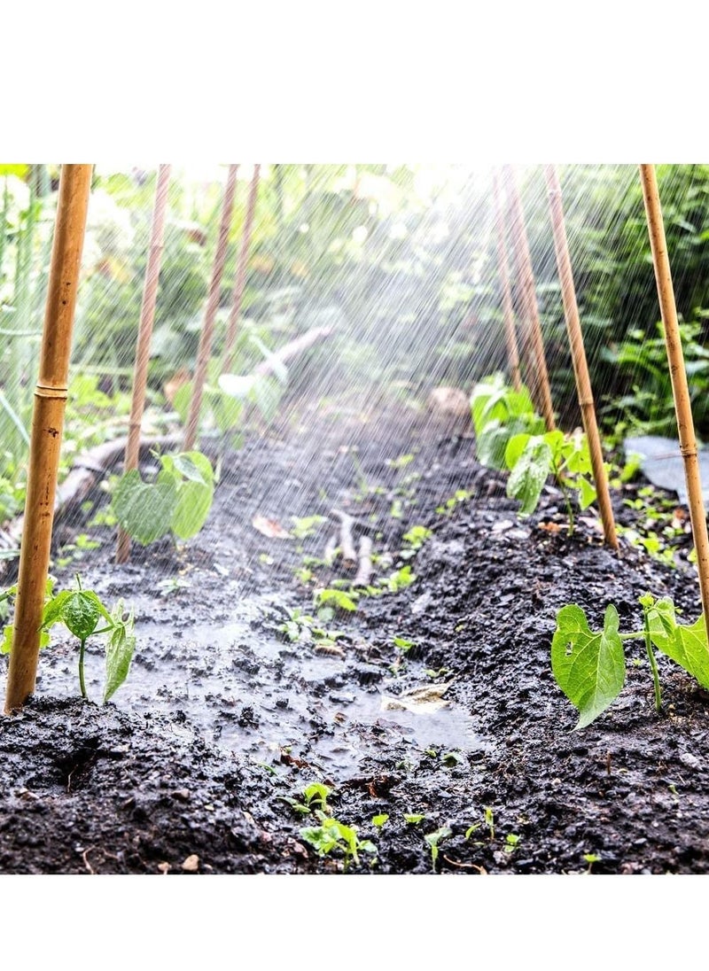 LINGWEI Natural Thick Bamboo Stakes Tall Garden Plant Stakes Flowers Vine Plants Support Garden Canes Poles Stakes Bamboo Rod Support Sticks 10pcs  - Image 5