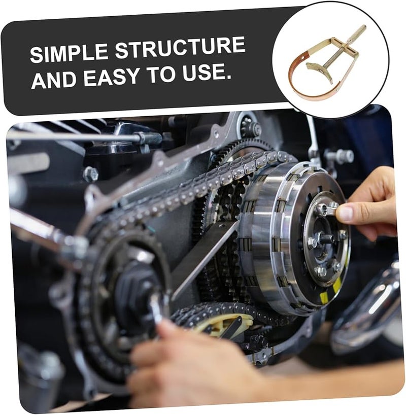 أداة إصلاح بكرة القابض لدراجة نارية وعربة النقل الرباعية، مجموعة مفتاح شد حزام التوقيت ومشد البكرة - Image 5