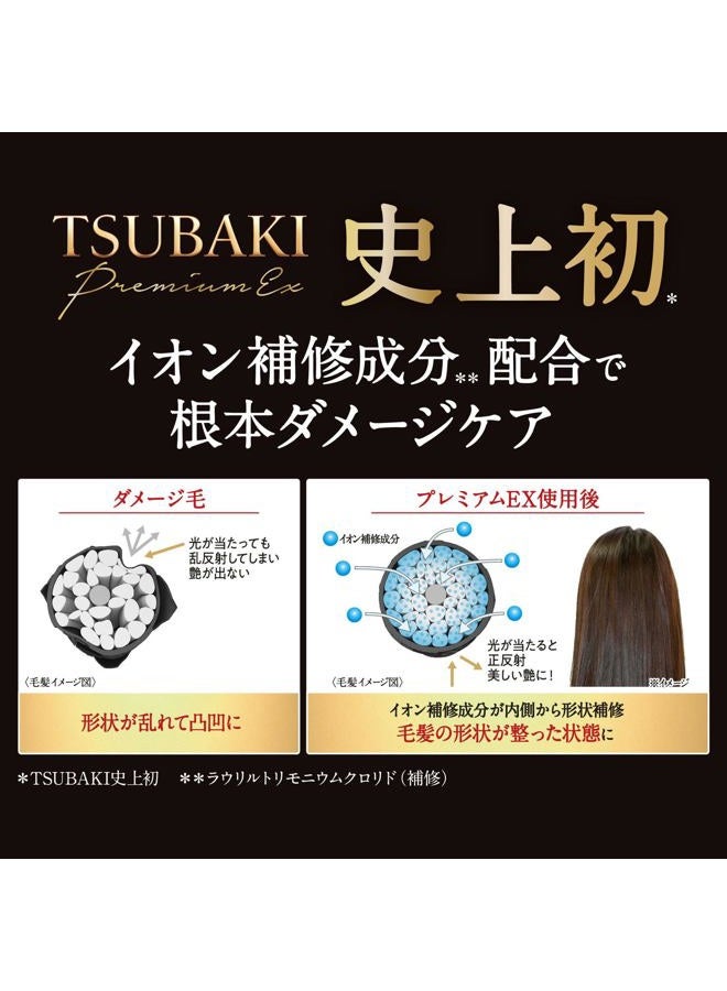 Tsubaki Premium EX Intensive Repair Hair Conditioning Treatment Pump 490ml / 16.5 fl oz - Image 4
