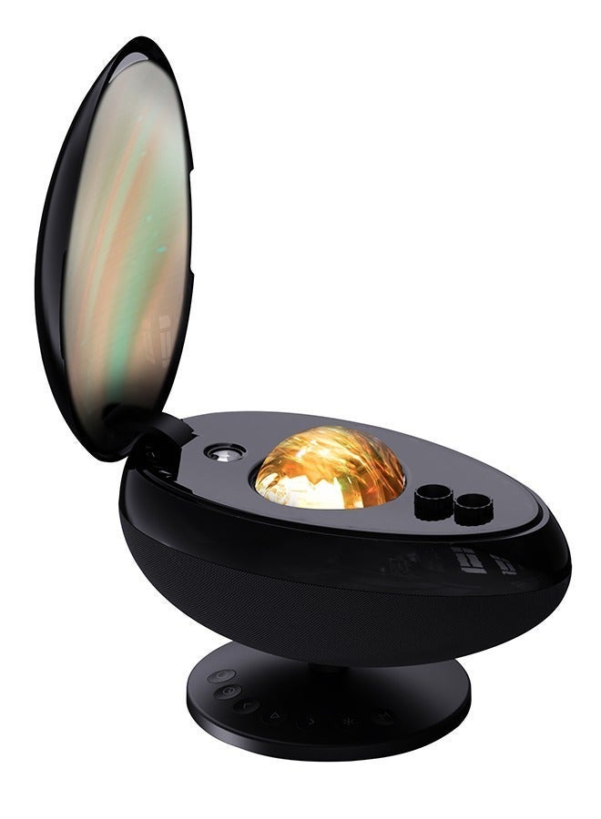 wanbo EVA Galaxy Capsule Light Starry Sky Night Light Projector, Dynamic Meteor & Galaxy Effect, Bluetooth 5.0 Speaker, White Noise Sleep Mode, Adjustable Bracket – Home & Kids Bedroom Decor - Image 2