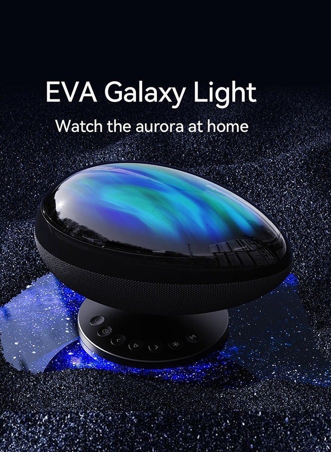 wanbo EVA Galaxy Capsule Light Starry Sky Night Light Projector, Dynamic Meteor & Galaxy Effect, Bluetooth 5.0 Speaker, White Noise Sleep Mode, Adjustable Bracket – Home & Kids Bedroom Decor - Image 3