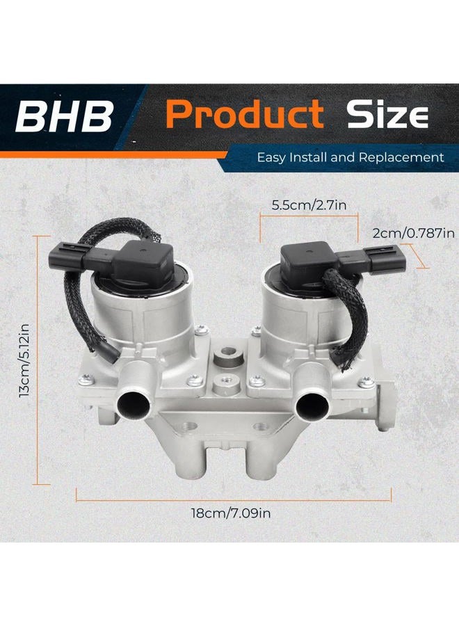 BHB Secondary Air Injection Check Pump Control Valve Compatible with Toyota Tundra Sequoia Lexus LX570 Land Cruiser V8 5.7L Replace 2570138064 2570138060 2570138061 2570138062 2570138063 911643 119137 - Image 4