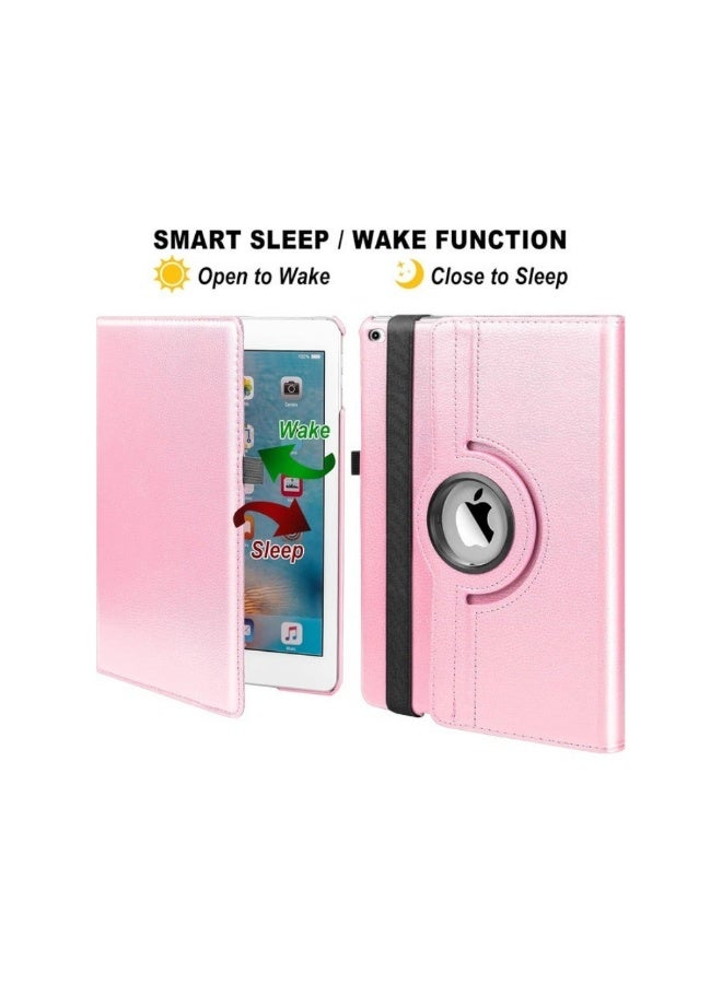 ACLIX "Pink 360-Degree Rotating iPad Case with Auto Sleep/Wake for iPad 9.7” (2017/2018), iPad Air 2 & iPad Air – Adjustable Viewing Stand and Secure Protection" - Image 2