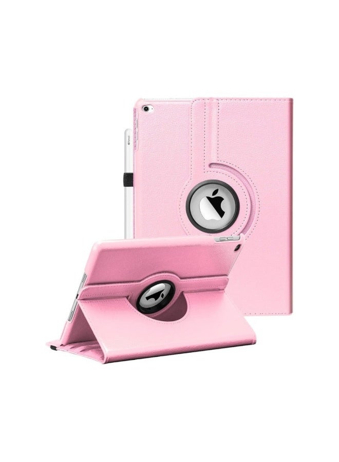 ACLIX "Pink 360-Degree Rotating iPad Case with Auto Sleep/Wake for iPad 9.7” (2017/2018), iPad Air 2 & iPad Air – Adjustable Viewing Stand and Secure Protection" - Image 1