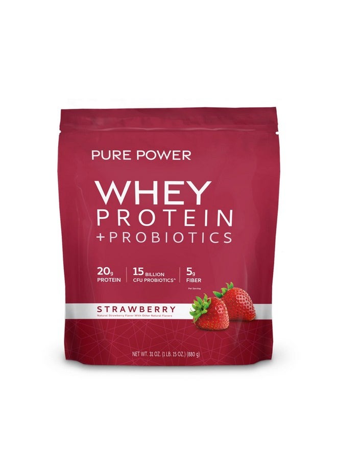 Dr. Mercola Pure Power Whey Gusset, Strawberry, 22 Servings (1 lb 15 oz), Non GMO, Gluten Free, Soy Free - pzsku/Z4AA1C632935ED2355729Z/45/_/1739882414/52b68352-a537-4f59-8a9d-fa7bc38257da