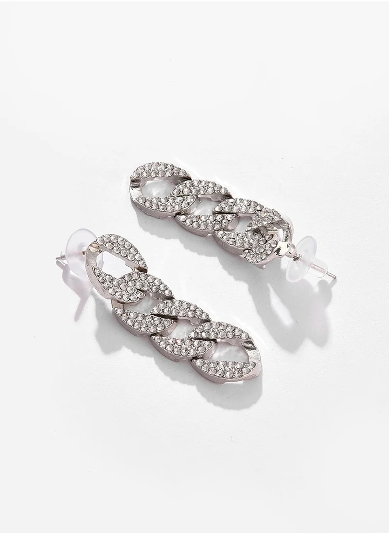 SOHI Evening Drop Earrings