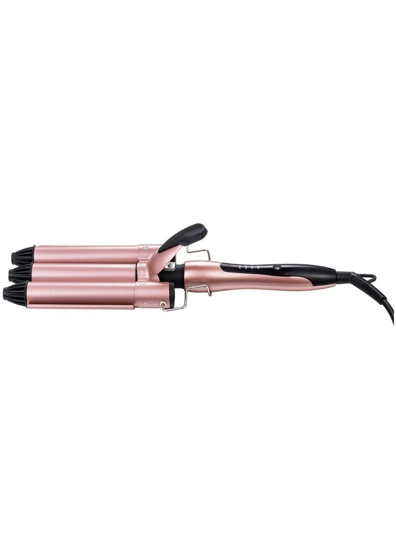 Generic Hair Curler 3 Barrel Curling Iron Curler Crimper Curling Tongs Ceramic Hair Wavers Curling Wands Curler Styling Tools  - Image 3