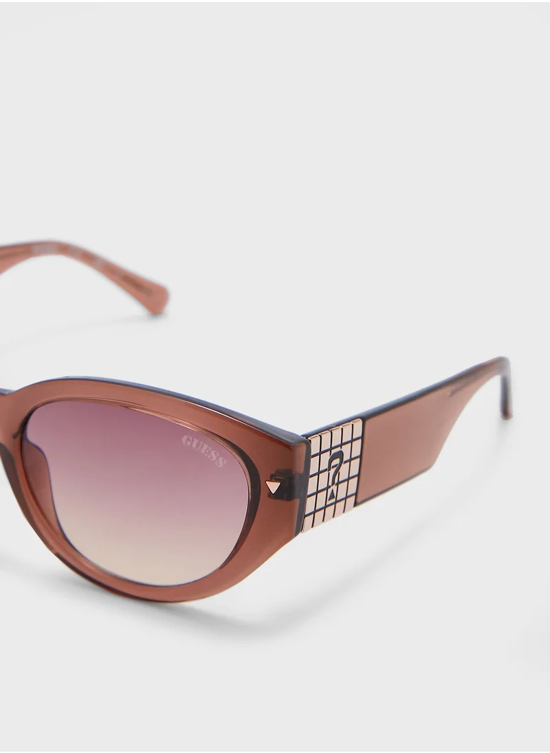 GUESS Modified Rectangle Sunglasses