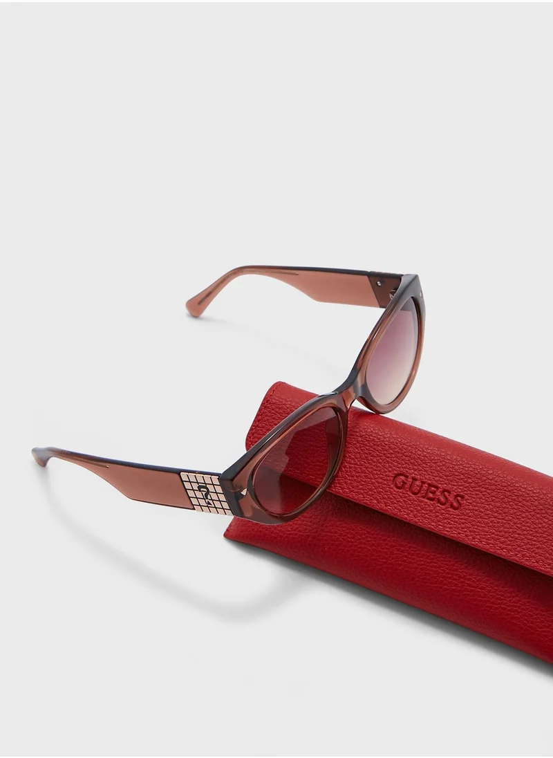 GUESS Modified Rectangle Sunglasses