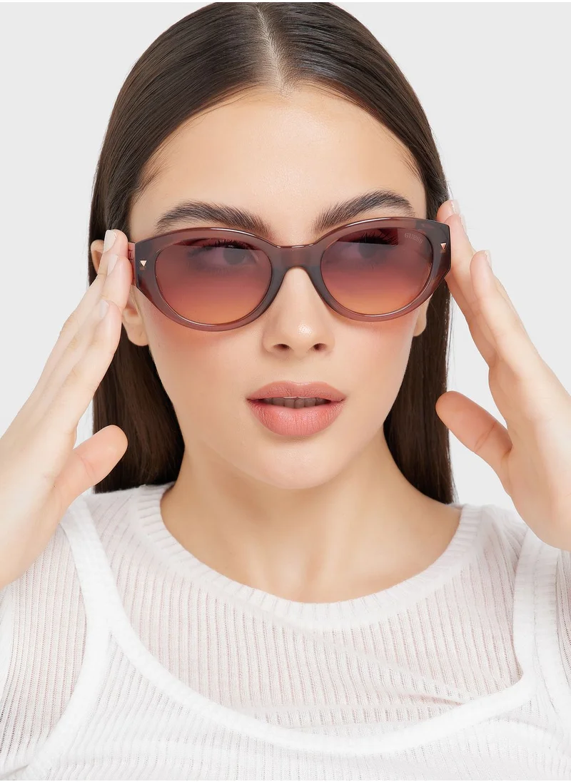 GUESS Modified Rectangle Sunglasses