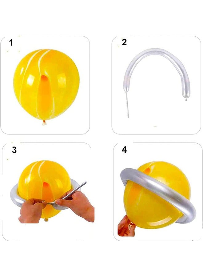 Outer Space Birthday Party Decoration Set Balloons Banner Supplies Astronaut Space Ship for Boys Men Kids Happy Birthday Balloons for Party Decor - Image 4