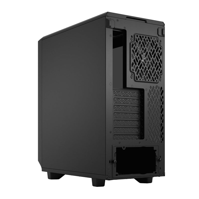Fractal Design صندوق كمبيوتر ميد تاور فركتال ديزاين ميشيفي 2 كومباكت أسود ATX مرن عالي التدفق مع نافذة زجاجية مصفحة داكنة - Image 5