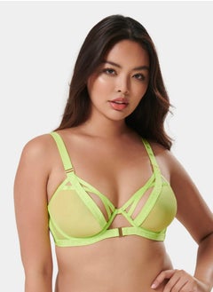 BLUEBELLA Cut Out Mesh Detail Bra  - Image 3
