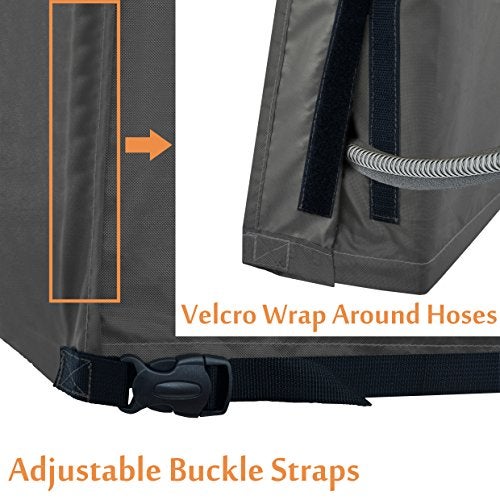 JEACENT Air Conditioner Covers for Outside Units Central AC Covers 26x26x32 inches - Image 3