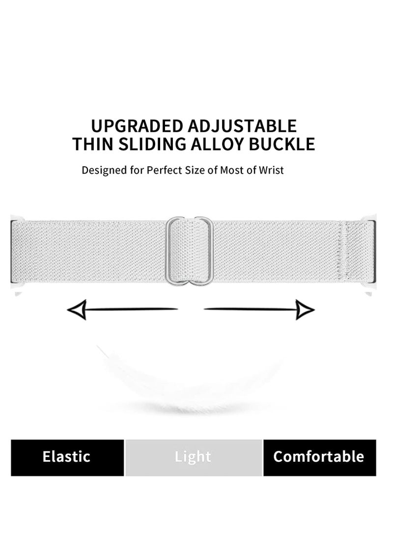 حزام من النايلون بحلقة 20 مم لساعة Samsung Gear Sport/Watch6/Watch 4/Watch 5 /Watch 5 Pro /S2 classic/active 2 40 مم 44 مم/Amazfit GTS 2/3/ GTS 4/4 Mini/Bip 3/Pro/GTS 2 mini /GTS 2e/بيب يو - Image 2