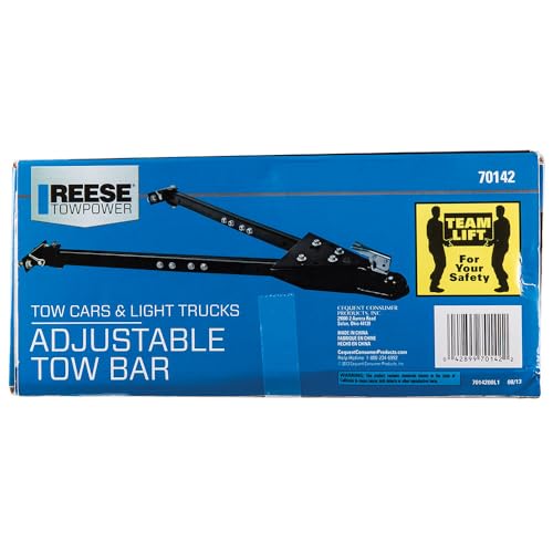 Reese Towpower 7014200 Adjustable Tow Bar , Black - Image 4