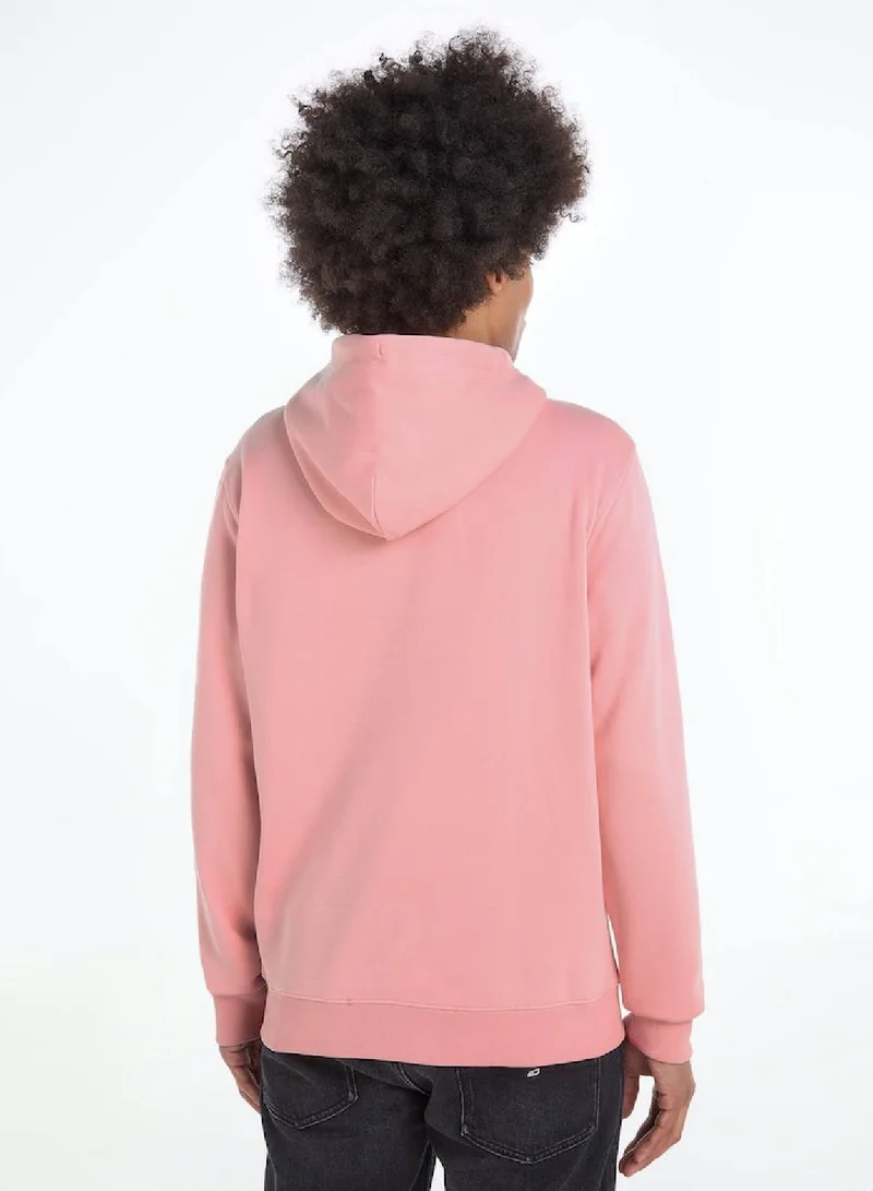 TOMMY JEANS Regular Fit Linear Logo Pullover Hoody