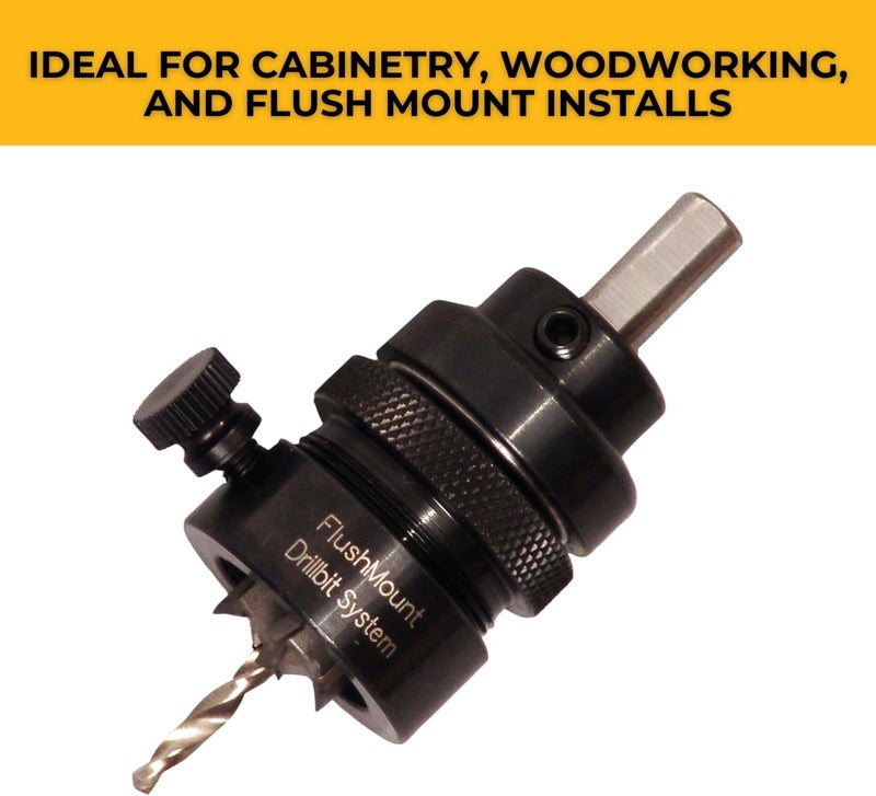 FastCap Flushmount Drill Bit System (9/16 inch) with Adjustable Depth Control - Image 4