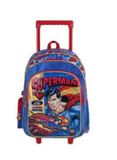 SUPERMAN Superman Man of Tomorrow Trolley Bag 16inch  - Image 1