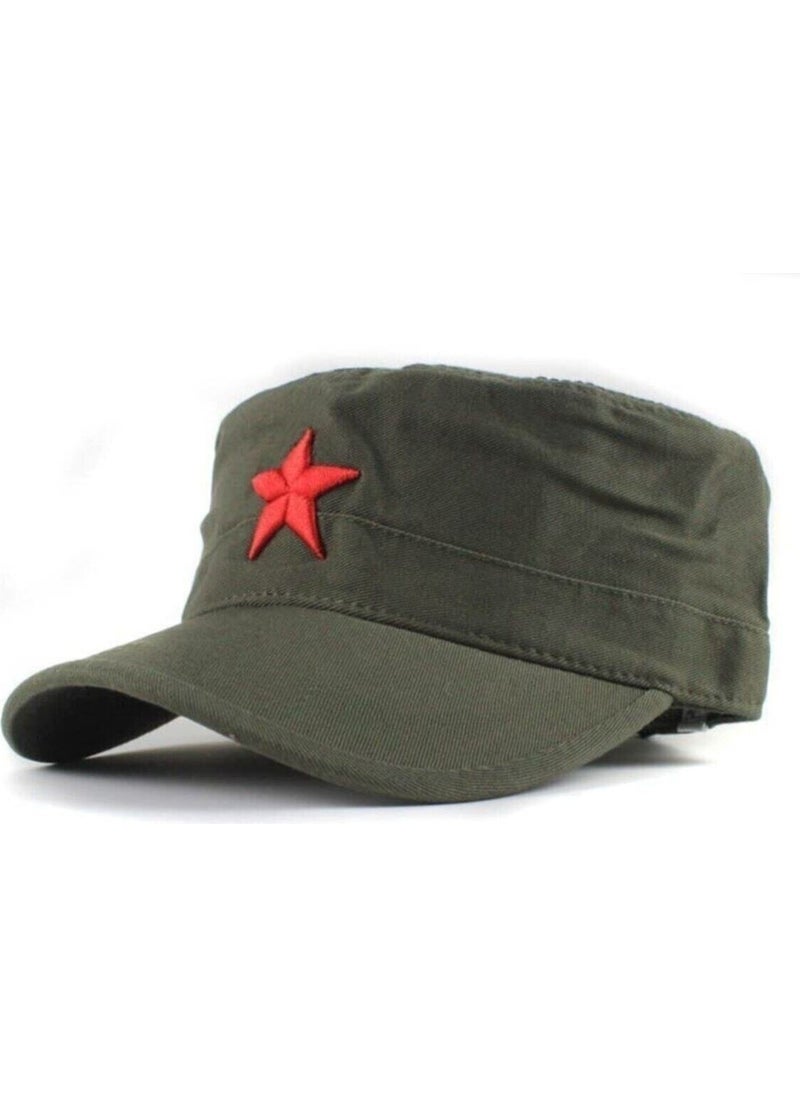 Mood Agenda - Star Fidel Castro Che Guevara Hat Green Color - Image 1
