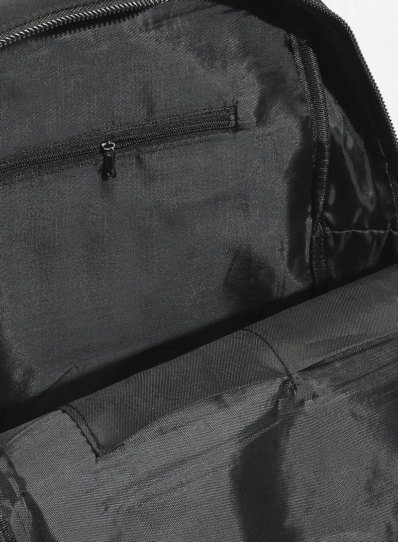 Haute Sauce  Contrast Flap Backpack - Black  | Best Price UAE