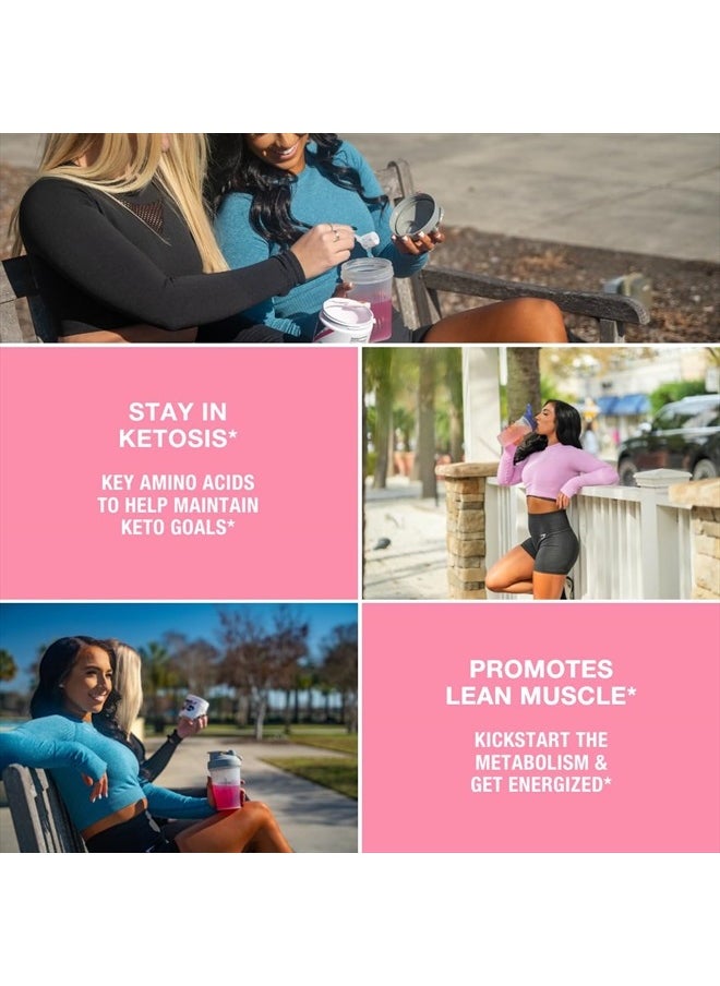 Honey Badger - Pre Workout Powder, Keto Vegan Preworkout for Men & Women with Vitamin C for Immune Support, Beta Alanine & Caffeine, Sugar Free Natural Energy Supplement, Pink Lemonade, 30 Servings - Image 1