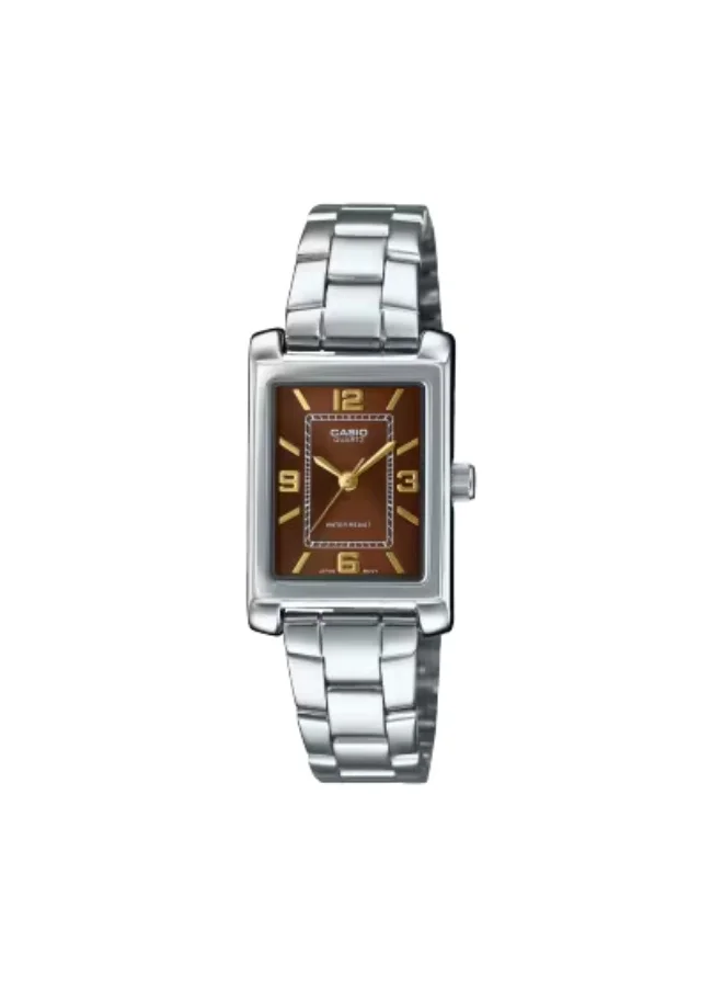 CASIO Women's Stainless Steel Analog Watch LTP-1234DD-5ADF - 21 mm