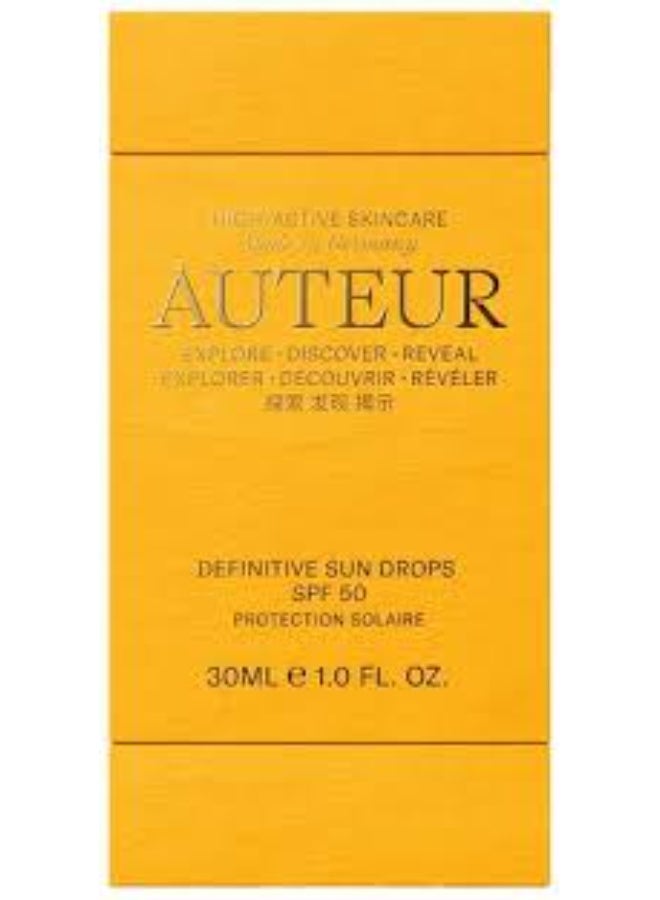 AUTEUR Definitive Sun Drops 30ml - Image 1