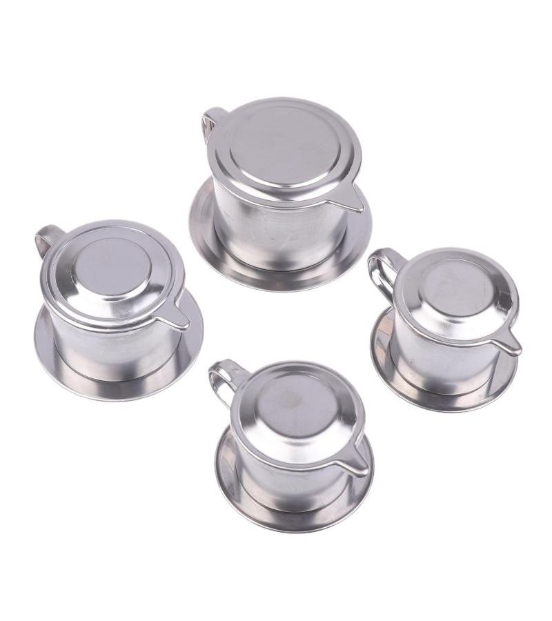 Stainless Steel Vietnamese Coffee Dripper Portable Brewing Tool Model P1 - Image 4
