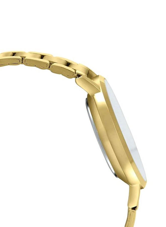 CASIO Women Stainless Steel Analog Quartz Wrist Watch LTP-VT01G-4BUDF Pink/Gold - 34 mm - Gold - Image 4