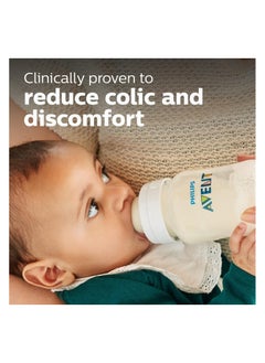 Avent PHILIPS AVENT Philips Anti-Colic Baby Bottles, 330ml, 4pk, Clear  - Image 3