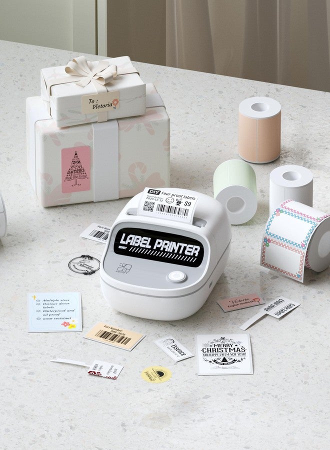 HPRT Thermal Labels for T20/T260LR Label Printer, 1.97" x 2.76"(50x70 mm) Waterproof Sticker Paper, Thermal Tape for HPRT T260LR Label Maker, 90 Labels/Roll, Fruit Desserts - Image 3