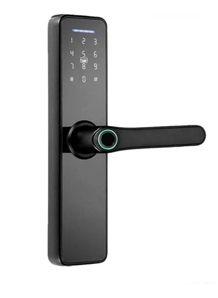 TUYA Smart door Lock Black TUYA APP - Image 2