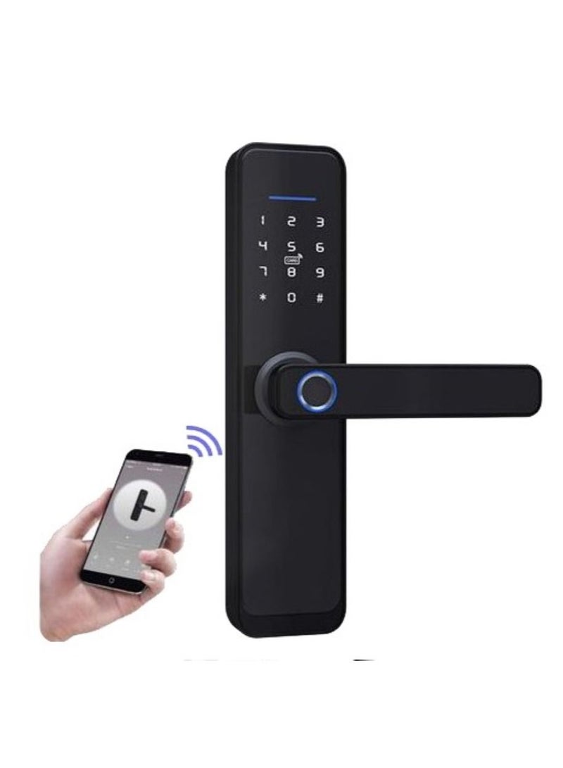 TUYA Smart door Lock Black TUYA APP - Image 4
