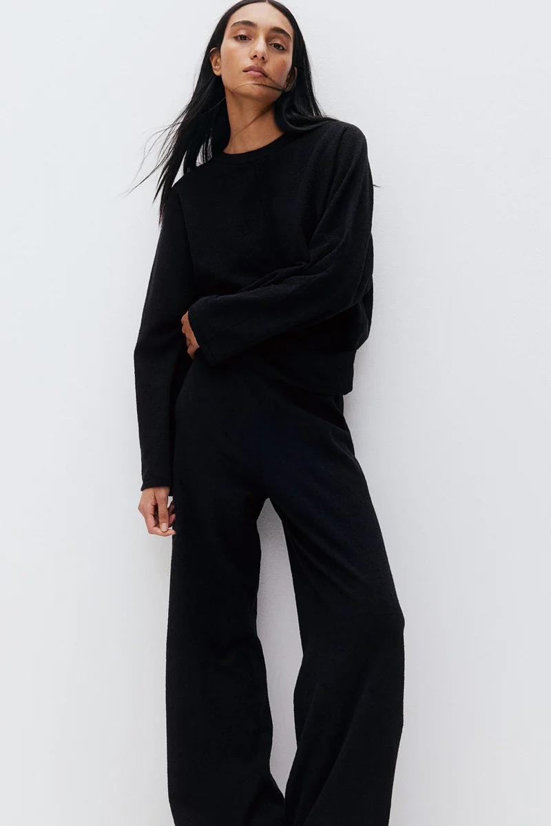 H&M Bouclé-knit jumper