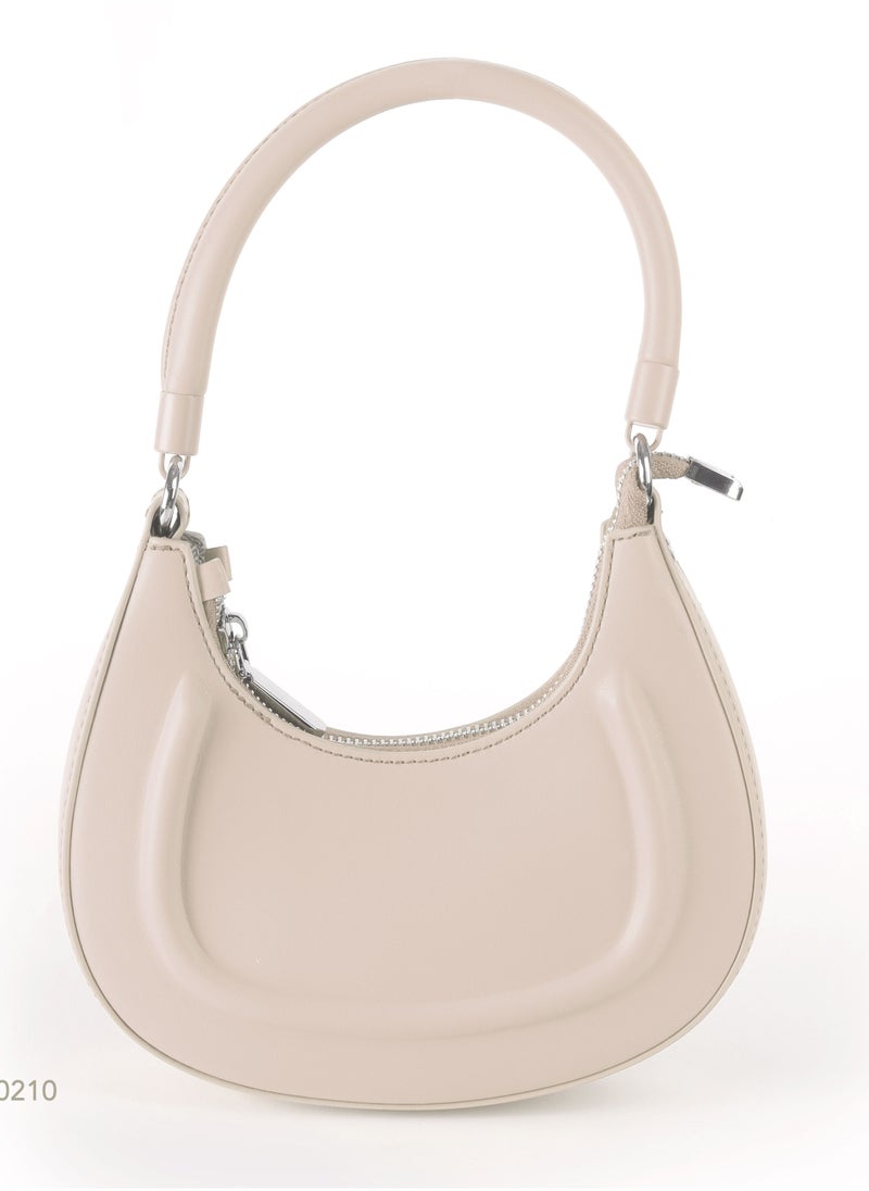Mr.joe - Dual Wearable Buff Plain Shoulder Bag - Image 1