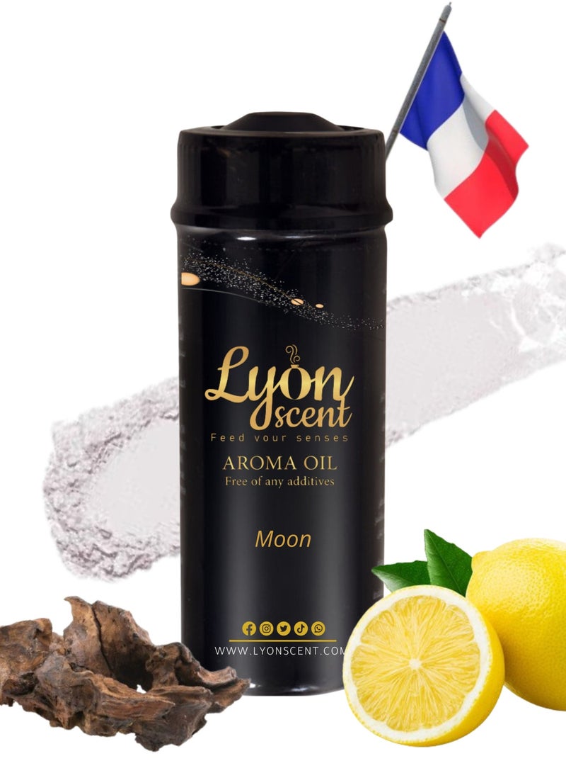 Lyon Scent Aroma Oil, 100% Pure Oil, Perfume for Air Freshener, Diffuser Aroma, Fragrance Oil, Air Freshener Oil refill, Essential Scented Oil, Luxurious Scent (MOON) - Image 2