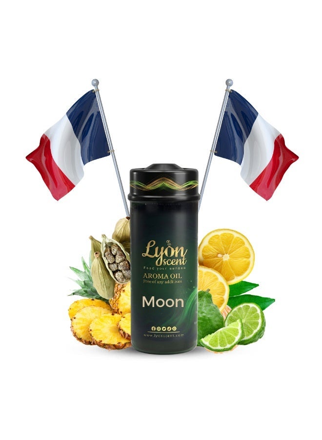 Lyon Scent Aroma Oil, 100% Pure Oil, Perfume for Air Freshener, Diffuser Aroma, Fragrance Oil, Air Freshener Oil refill, Essential Scented Oil, Luxurious Scent (MOON) - Image 1