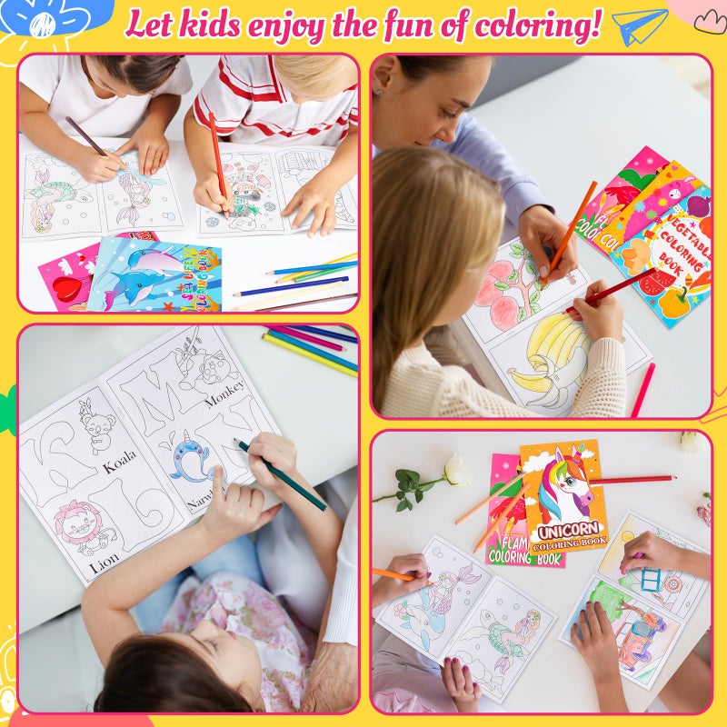 Geefuun 28PCS Coloring Books for Kids Party Favors: Ages 2-4 4-8 Easter,Summer End of the Year,Back to School,Halloween,Christmas Birthday Mini Gifts Bulk,Classroom Goodie Bags Stuffer Fillers(Not Duplicate) - Image 5