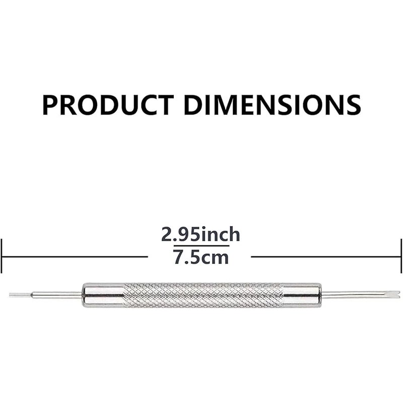 Kinobo Watch Link Removal Kit, Tools to Adjust and Remove Bracelets，Pin Remover for Sizing Strap，Watch Band Adjustment Tool Kit with Extra Replacement - Image 5