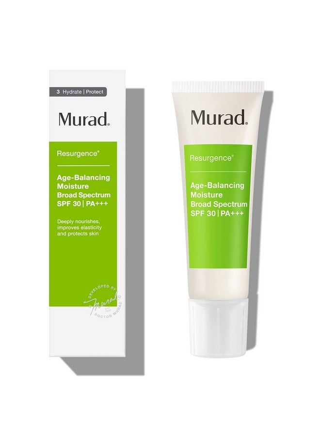 Murad - Murad Age-Balancing Moisture Broad Spectrum SPF 30 - Resurgence Moisturizer SPF - Protects and Improves Elasticity, 1.7 oz - Image 1