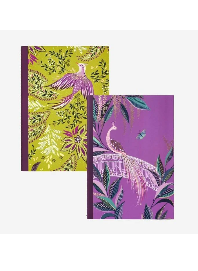سارة ميلر Haveli Garden Set of 2 A5 Notebooks