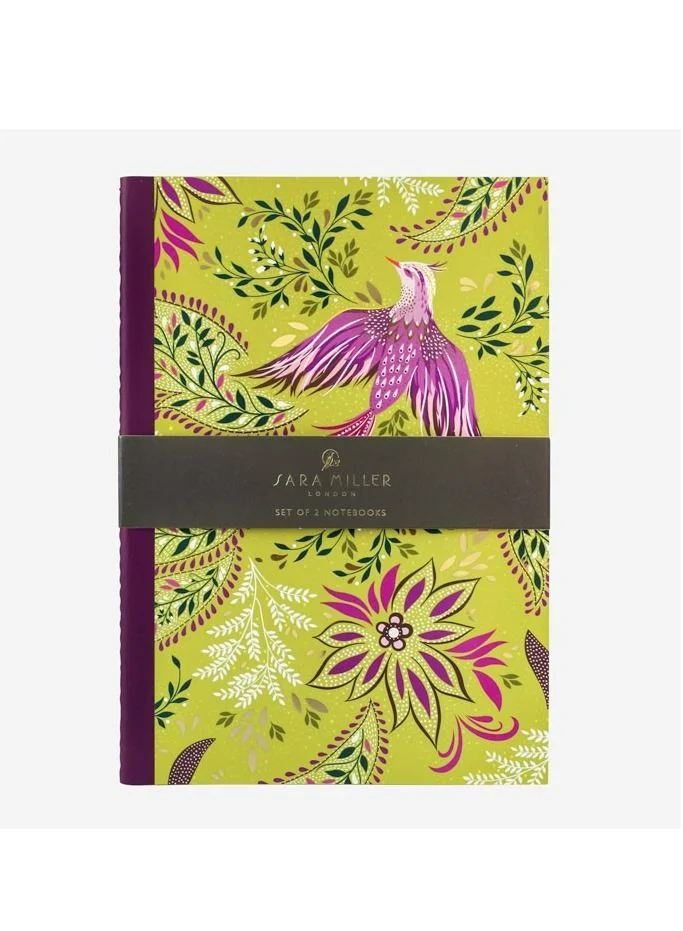 سارة ميلر Haveli Garden Set of 2 A5 Notebooks