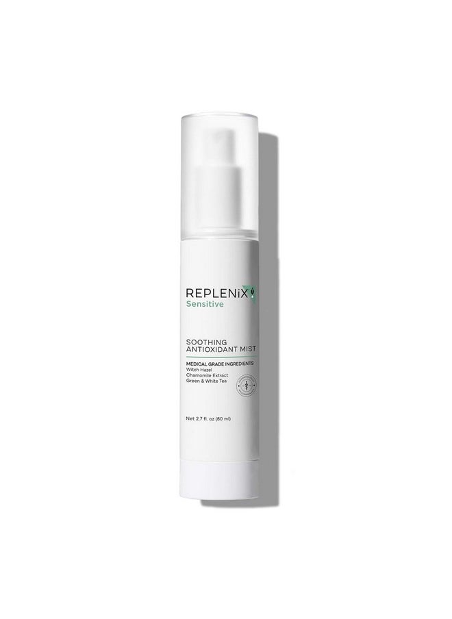 Replenix Soothing Antioxidant Mist Medical Grade Refreshing Facial Spray For Sensitive Skin Reduces Redness Hydrating Brightening 2.7 Oz.  - Image 1